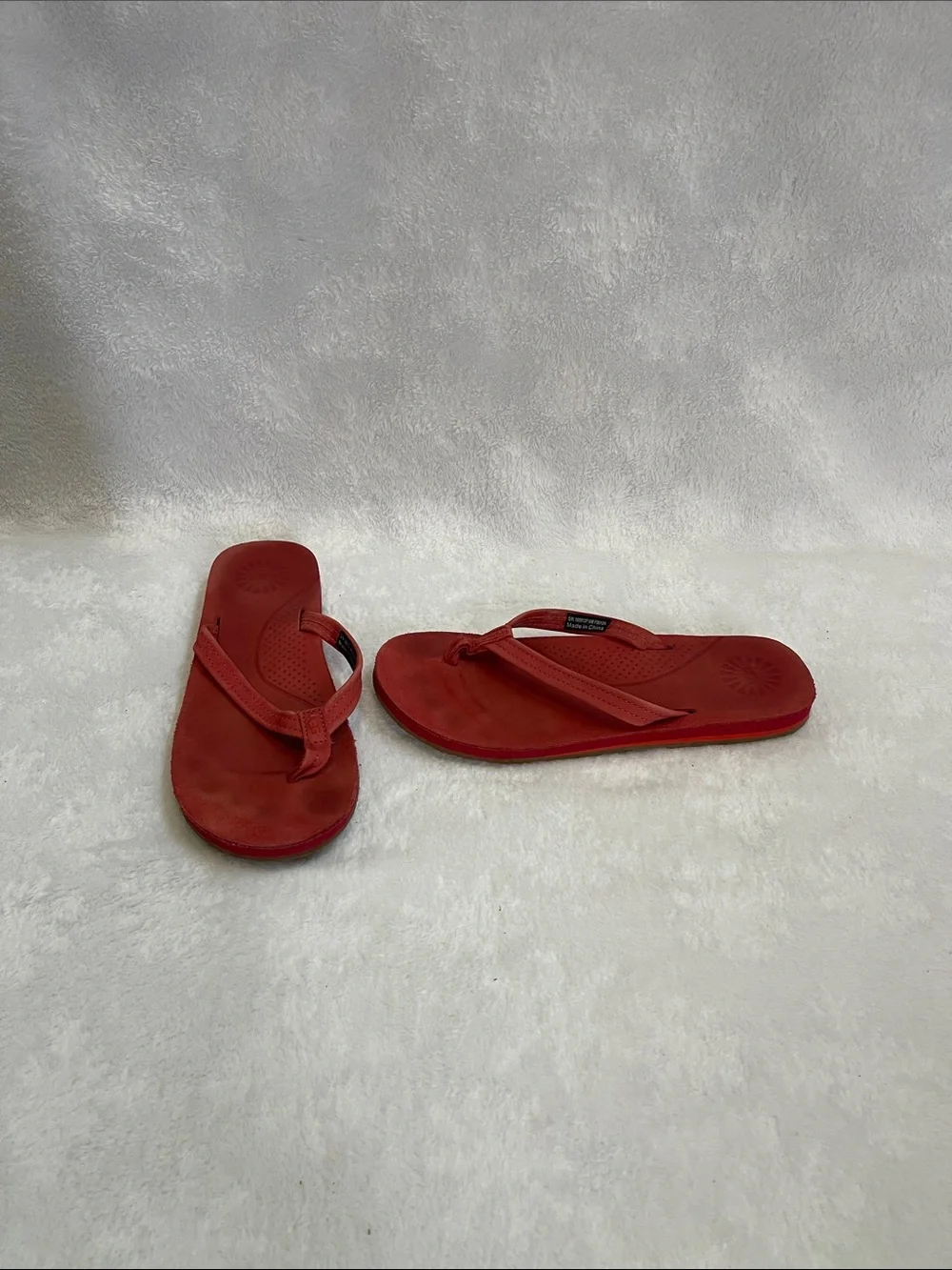 UGG Red Women's Flip Flop Sandals